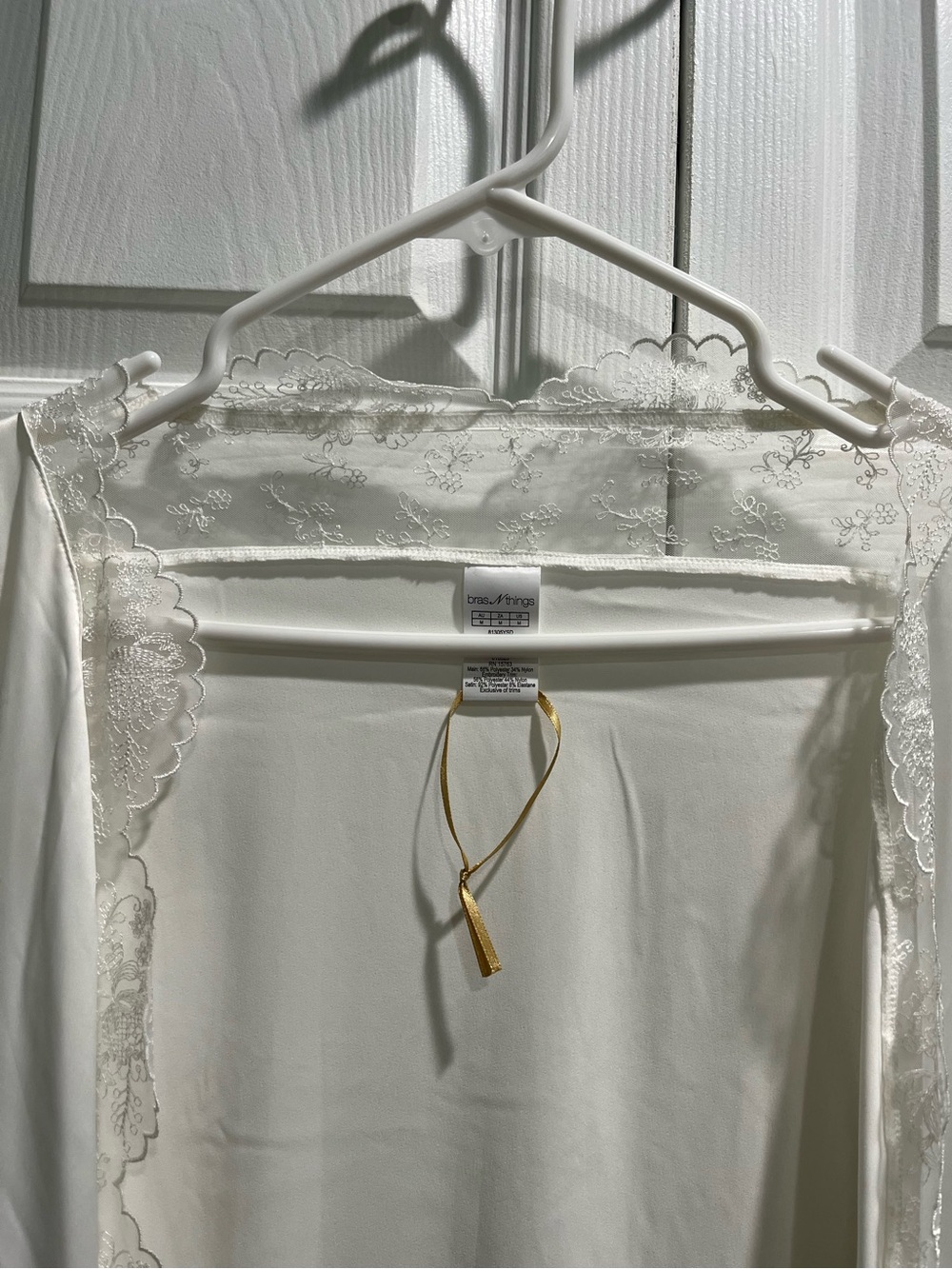 Lace-Trim Robe - Picture 5 of 10